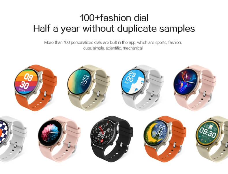 Findtime Smartwatch Pro 69 mit modischem Zifferblatt