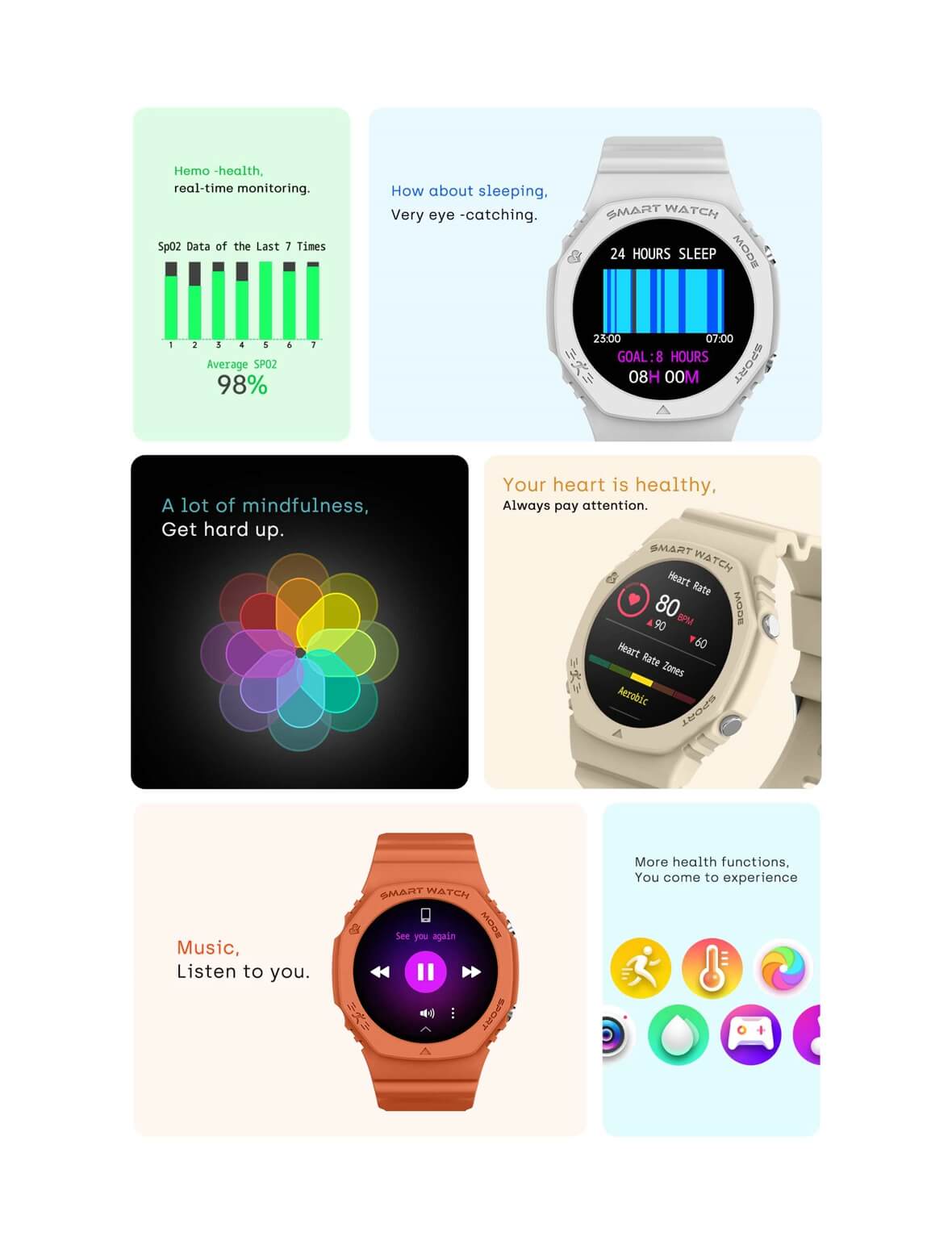 Findtime Smartwatch Pro 70 multi-functional