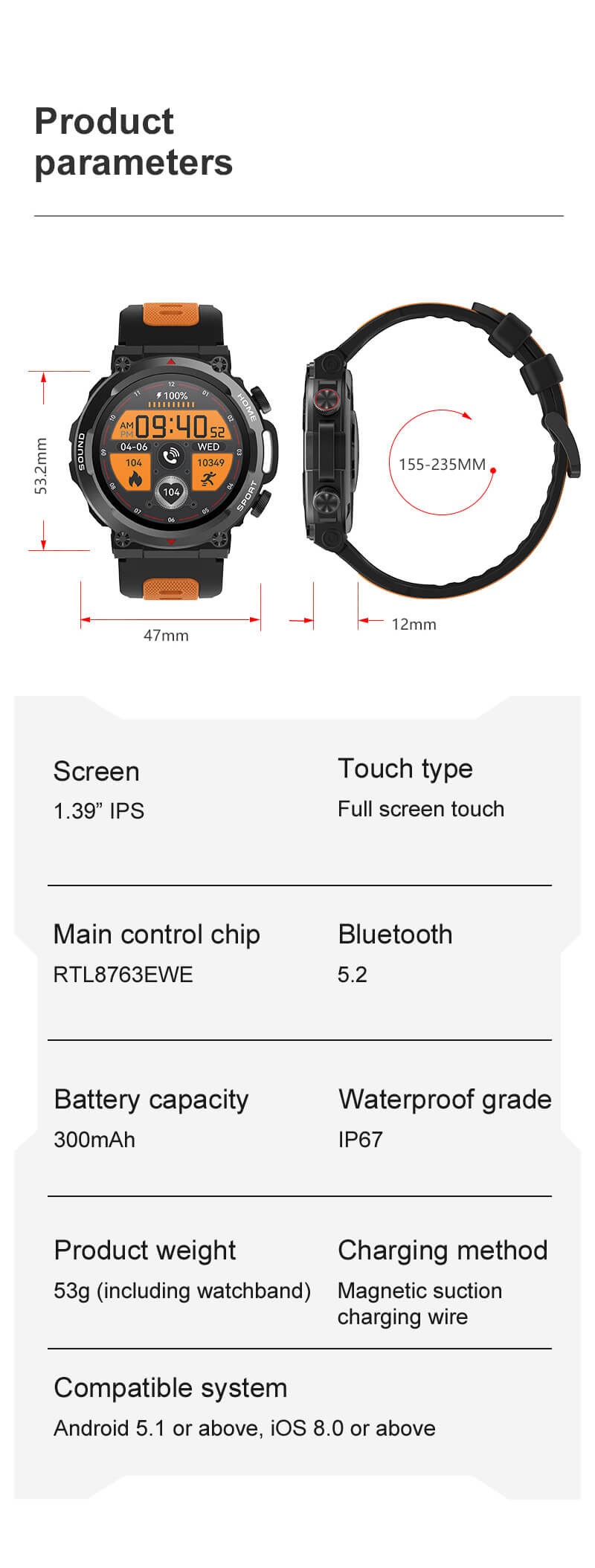 Findtime Smartwatch Pro 71