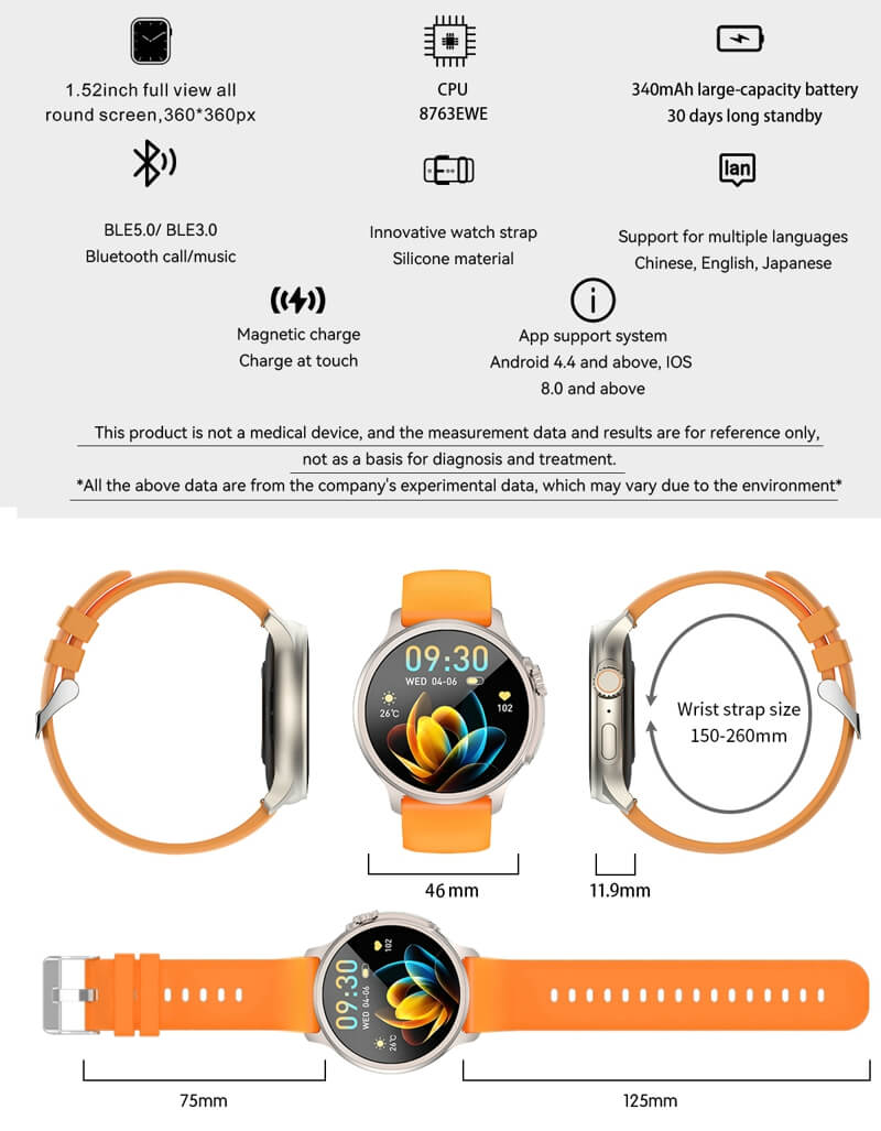 Findtime Smartwatch Pro 72