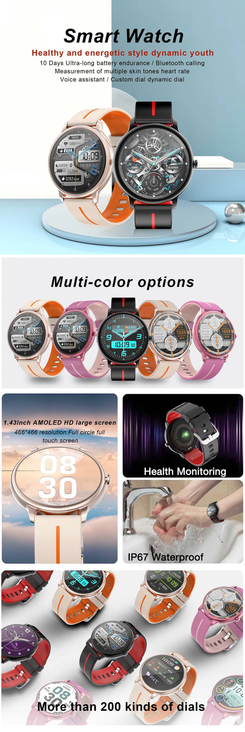 Findtime Smartwatch S47