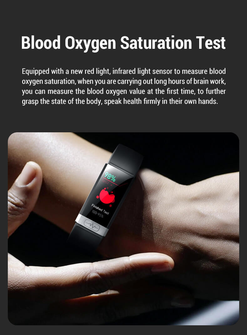 blood oxygen monitor fitness tracker