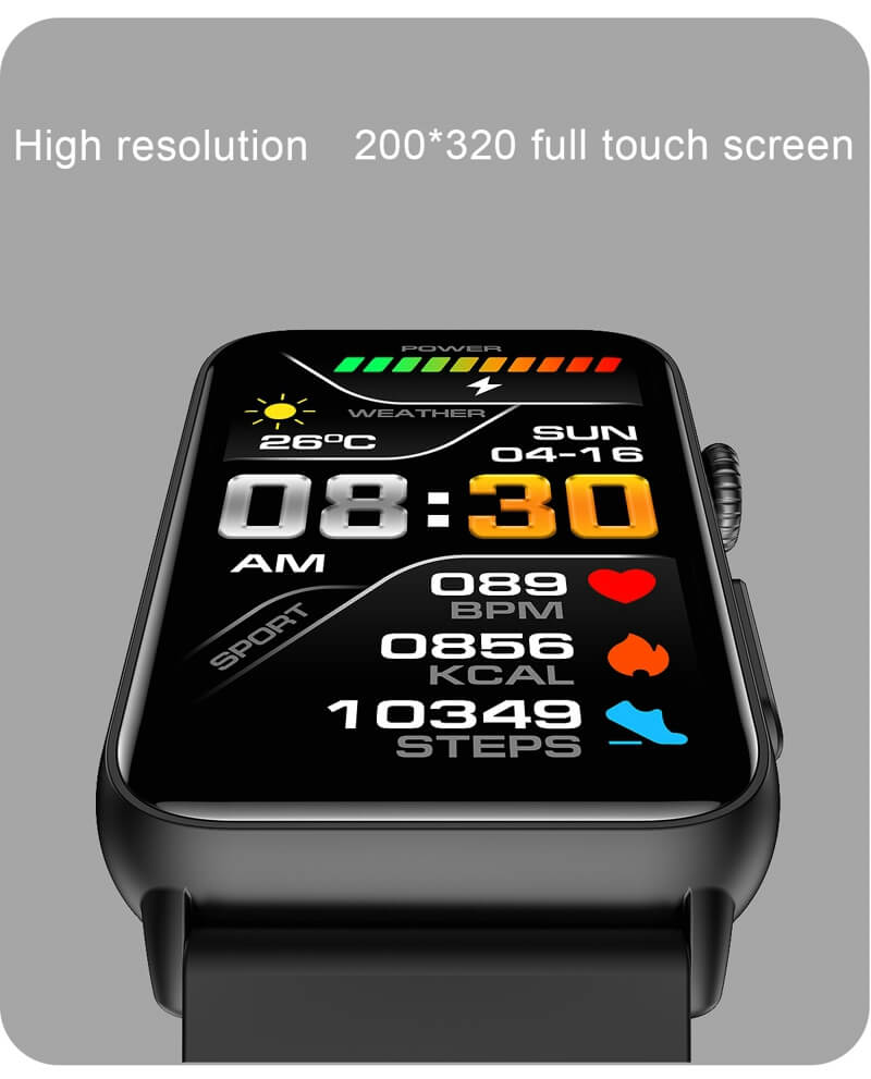 1.57-inch Retina High-definition Touch Screen