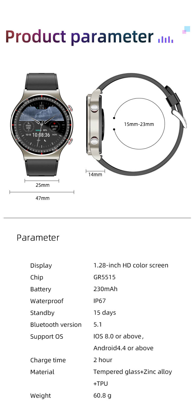 Findtime Smartwatch S67