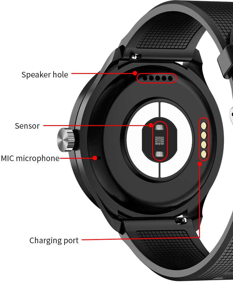 Findtime Smart Watch PPG+ECG Monitoring Body Temperature Blood Pressure Heart Rate Monitoring Bluetooth Calling