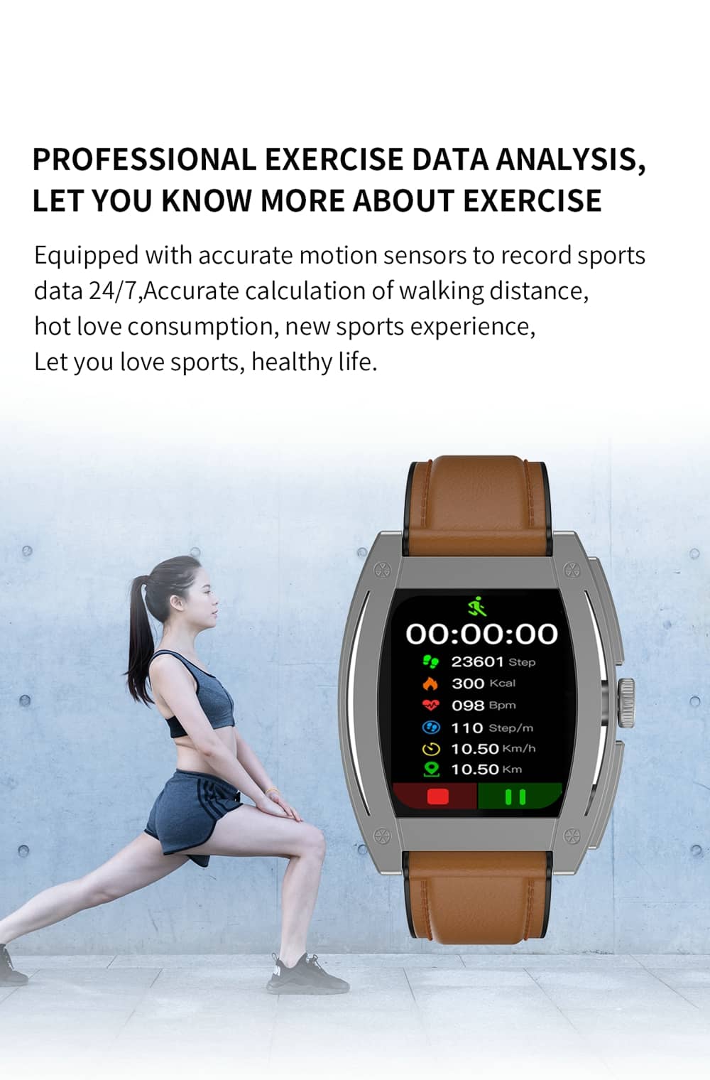 Findtime Smart Watch Monitoring Blood Pressure Heart Rate Blood Oxygen MET Bluetooth Calling