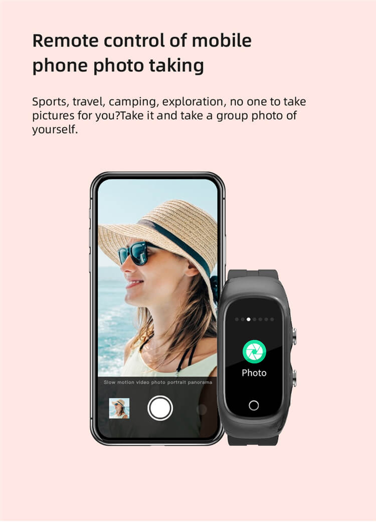 Findtime Fitness-Tracker mit Bluetooth-Ohrhörern für Gesundheitsmonitor