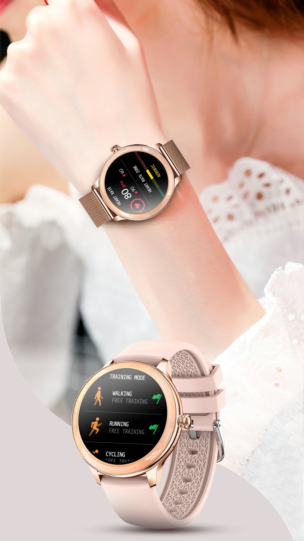 Findtime Smart Watch Blood Pressure Monitor Blood Oxygen Heart Rate Body Temperature with Bluetooth Call