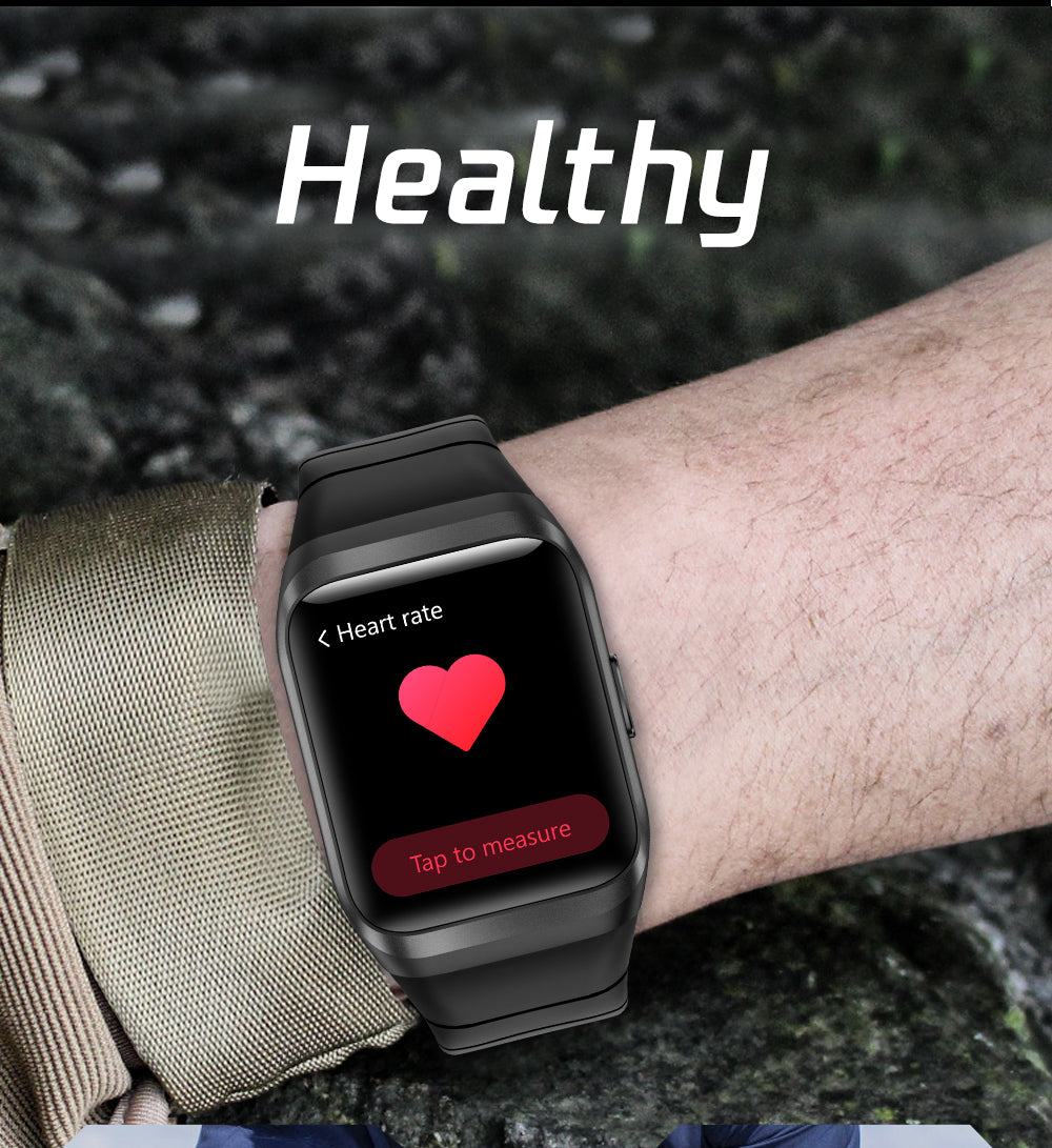 GPS Smart Watch 24/7 Real-time 30+ Battery Life Heart Rate Blood Oxygen Monitor IP68 Waterproof - Findtime