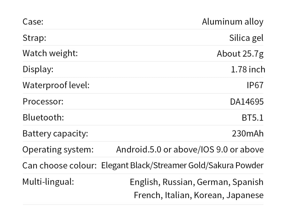 Findtime AMOLED GPS Smart Watch with Blood Oxygen and Heart Rate Monitoring