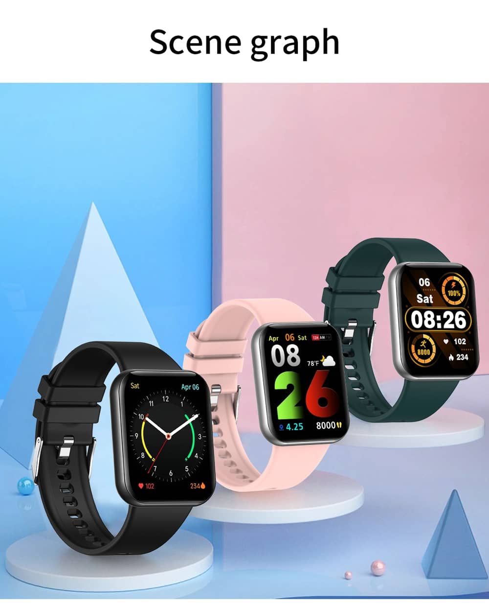 Findtime AMOLED GPS Smart Watch with Blood Oxygen and Heart Rate Monitoring