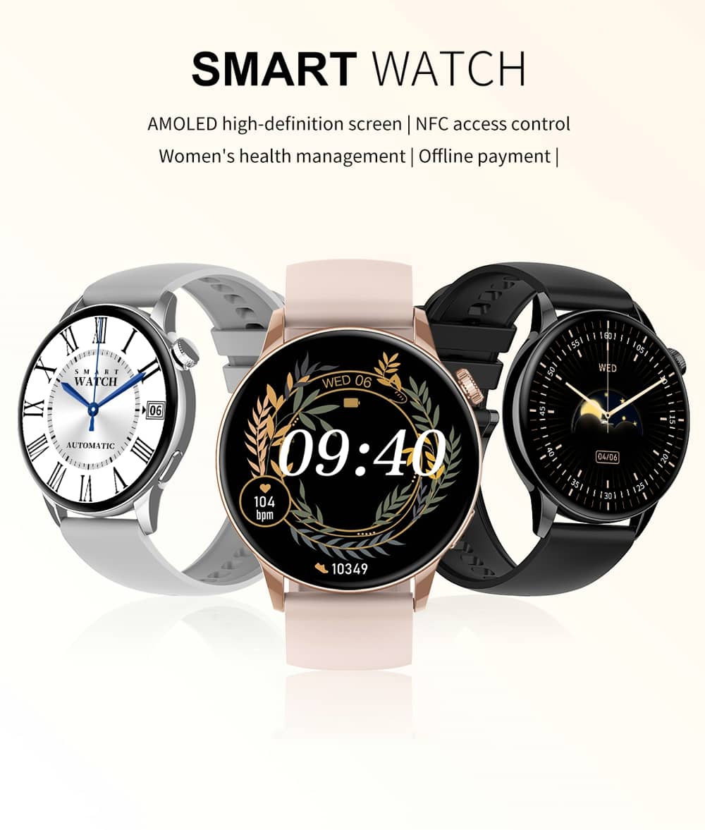 Findtime Bluetooth Calling Smart Watch for Blood Pressure Monitor Heart Rate Blood Oxygen