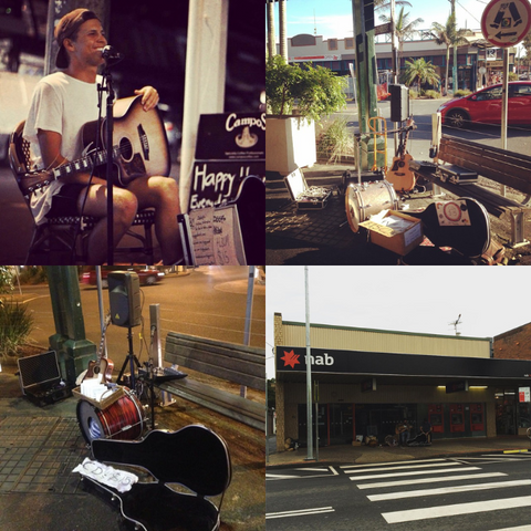 Busking collection Byron Bay ziggy alberts