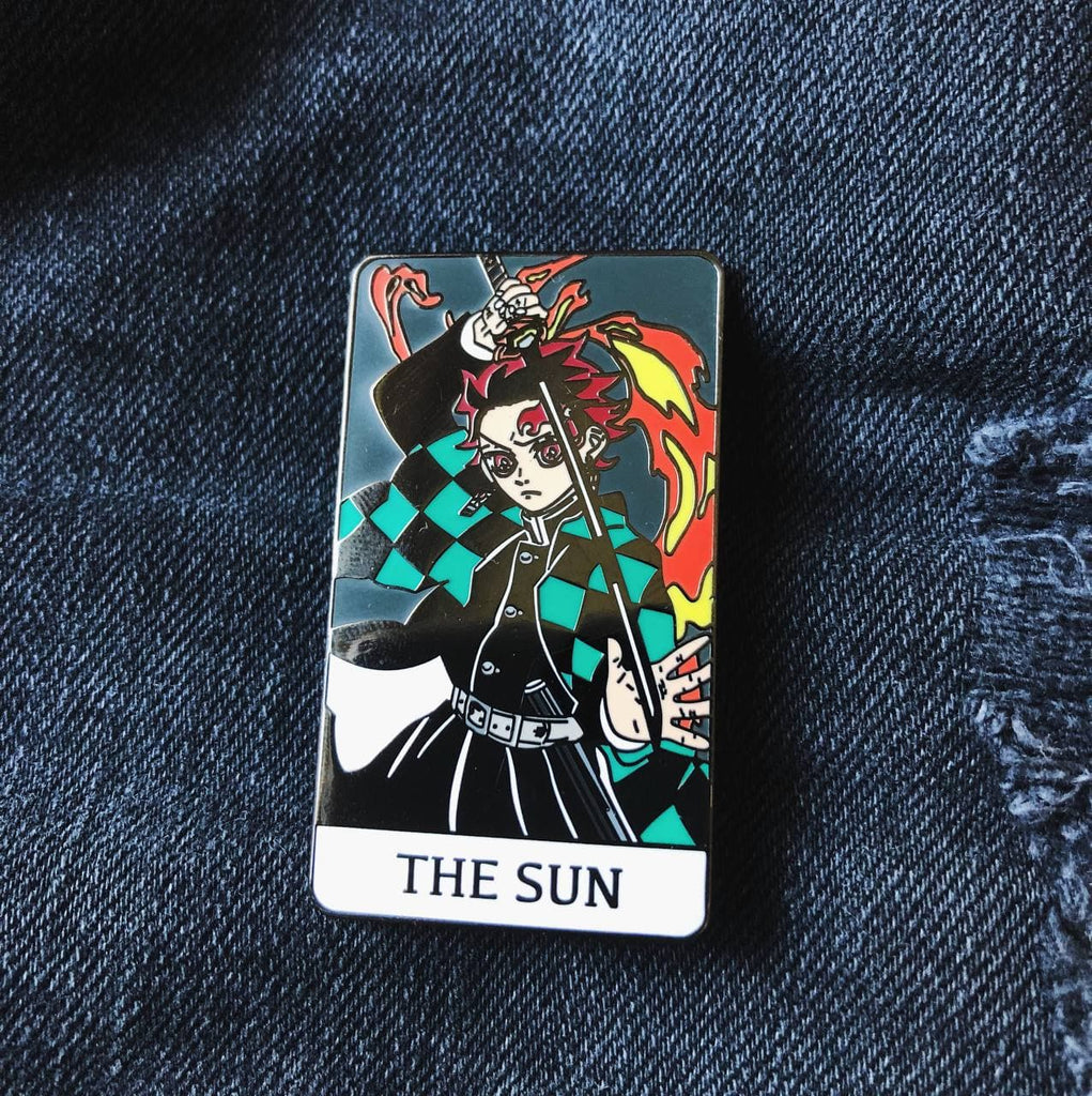 FULL Demon Slayer Tarot Set of 13 Hard Enamel Pins - FREE International  Shipping