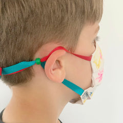 Child Mask with bead to tighten around the ears