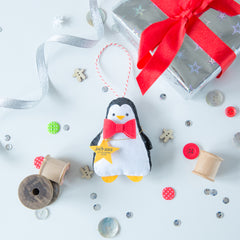 Miss Shelly Designs Penguin Christmas Decoration