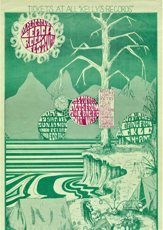 Aldergrove Beach Rock Festival, , Canada. May 17-19, 1969.