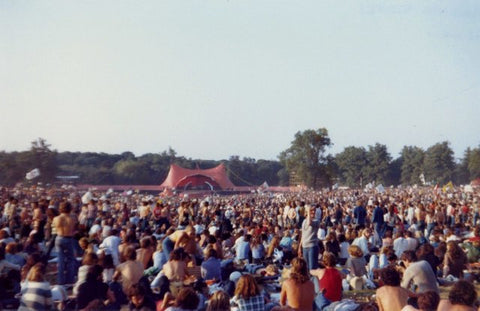Knebworth crowd in 1976