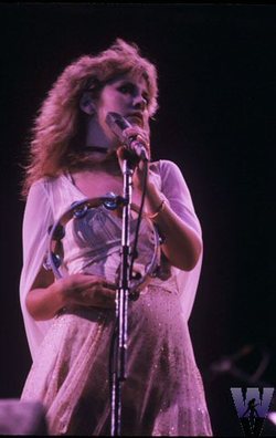 Stevie Nicks playing with Fleetwood Mac at Us Festival 1982