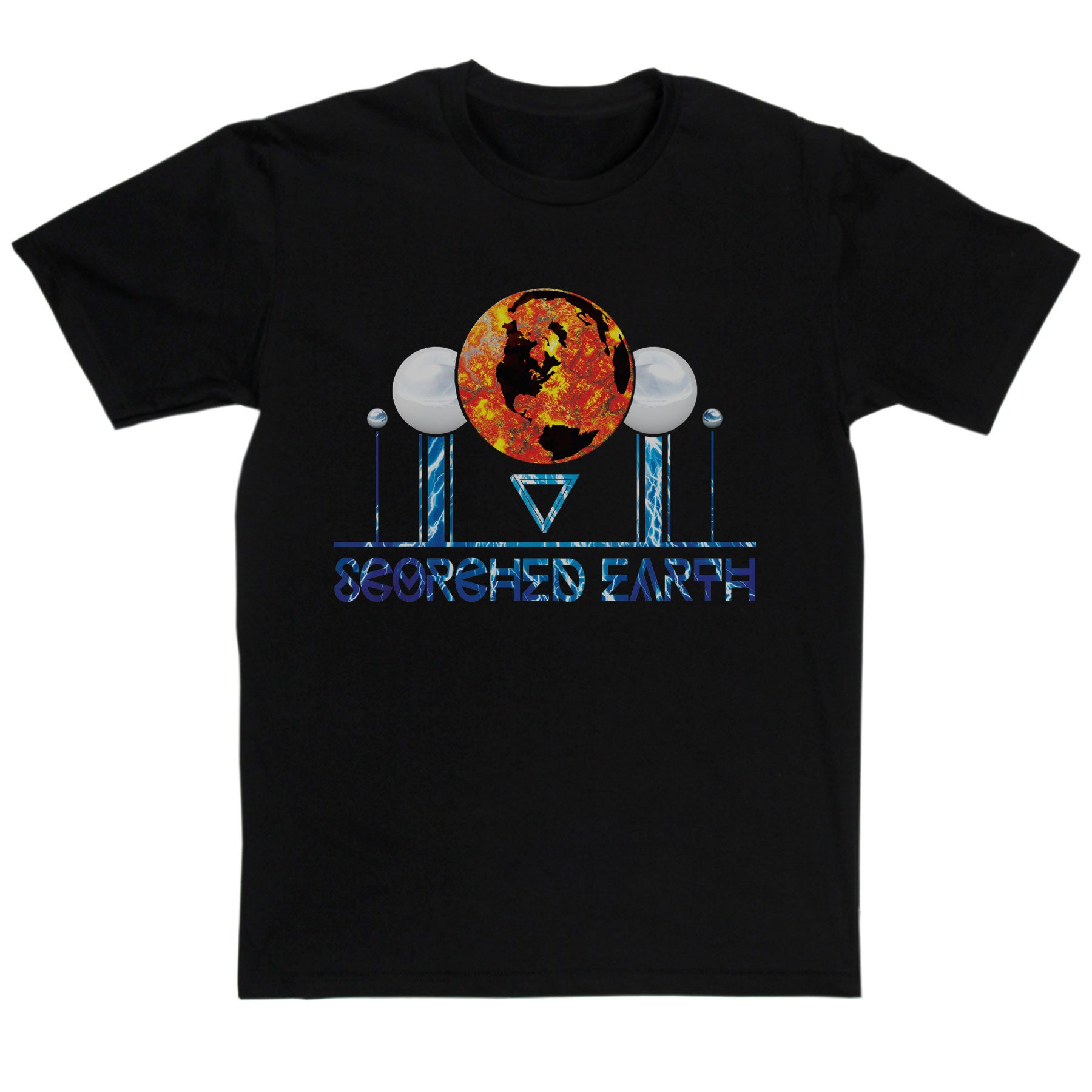 Van Der Graaf Generator Inspired - Scorched Earth T Shirt