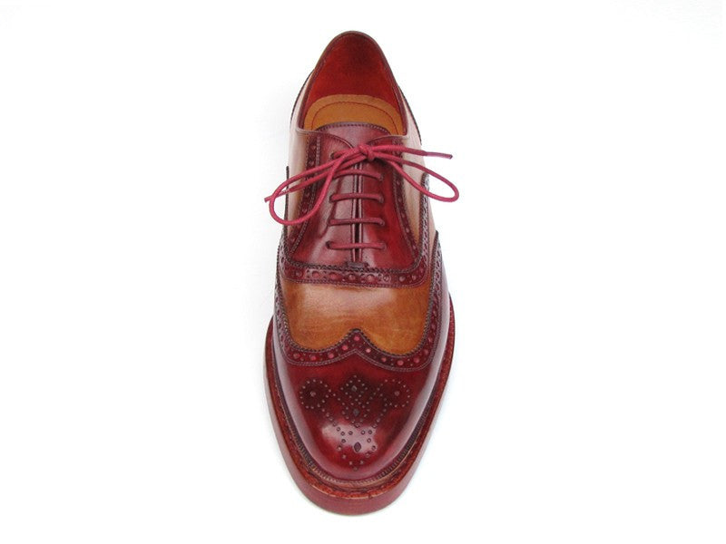 leather sole wingtip shoes