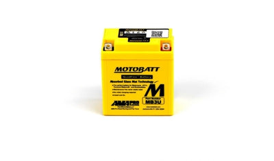 Motobatt Sealed Battery Fits Kawasaki KDX 125 B2 MB3U 1991