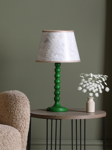 spool table lamp from ema lighting by dar lighting