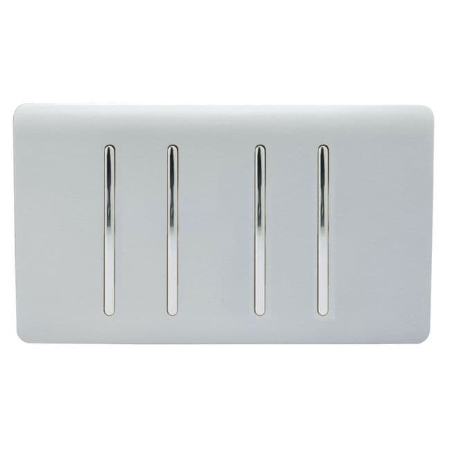 Trendi Switch - Interrupteur Design - 4 boutons - 10 Amp - Doré :  : Bricolage