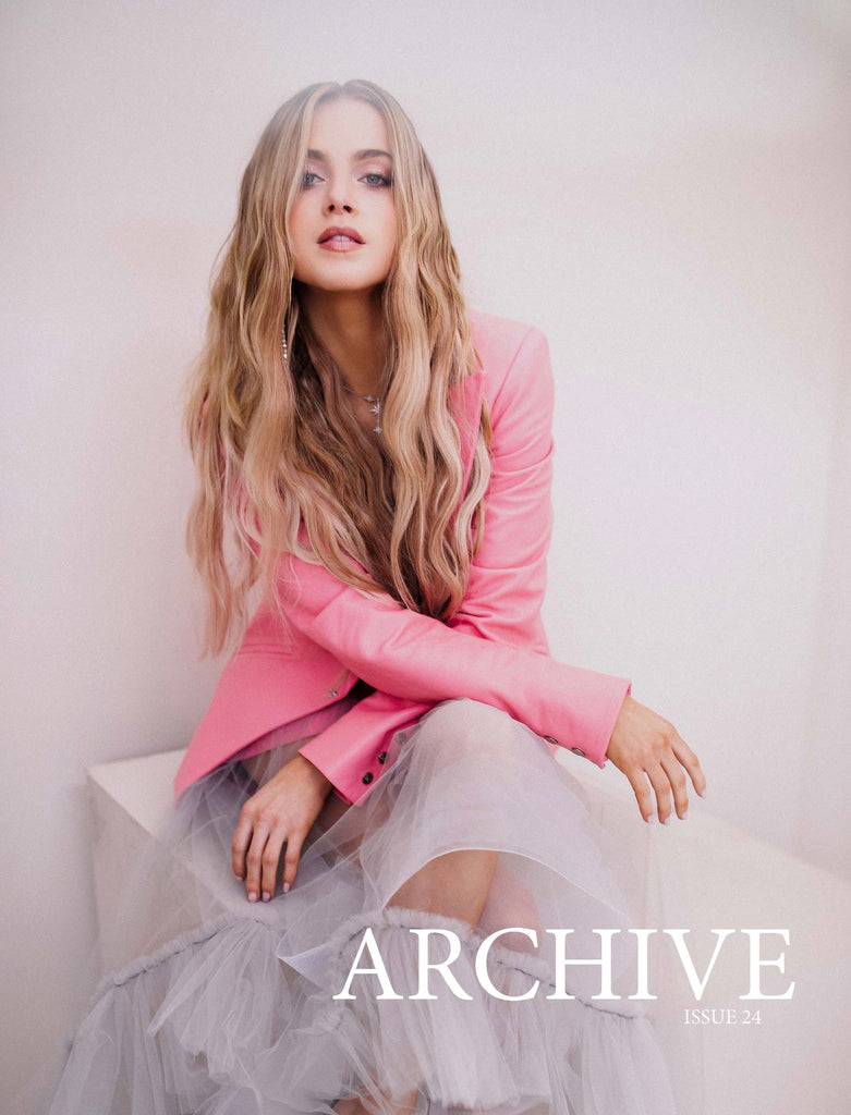Anne Winters wearing Lisa N. Hoang on Archive Magazine Cover
