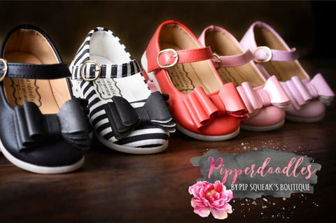 pipperdoodle bow shoes