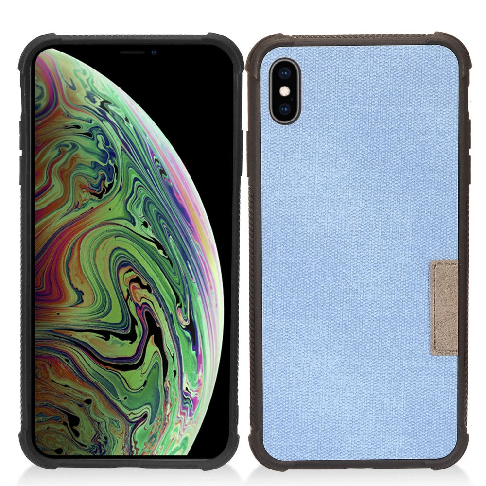 Anti Shock Hybrid Denim Case Blue For Apple Iphone Xs Max