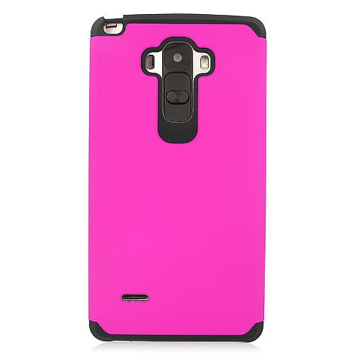 UPC 841169104273 product image for LG G Stylo - LG G Stylo Slim Hybrid Rugged Case, Hot Pink | upcitemdb.com