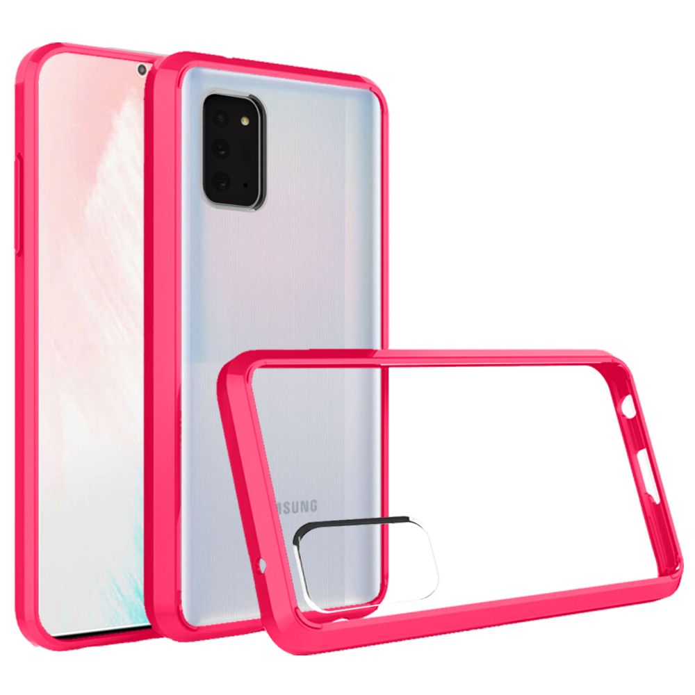 Shockproof Heavy Duty Bumper Mobile Phone Case, Pink/Clear –  CellularOutfitter