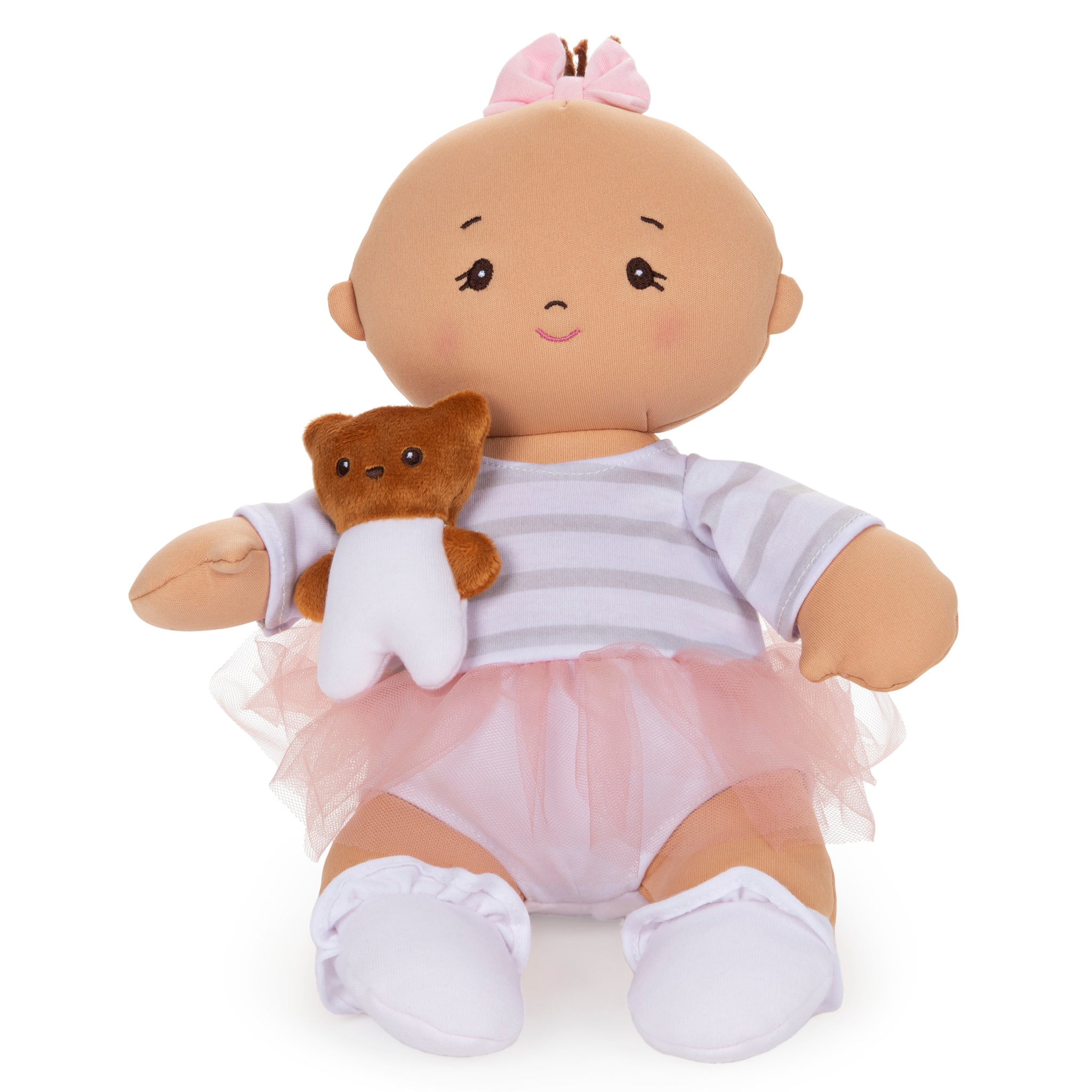 teddy bear baby doll