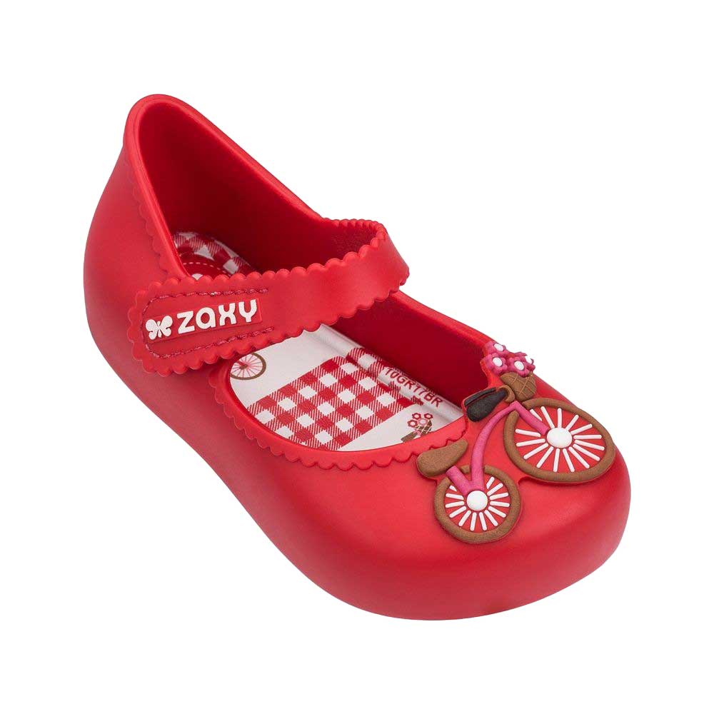 zaxy red shoes