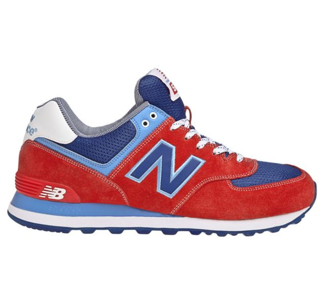 new balance red blue white