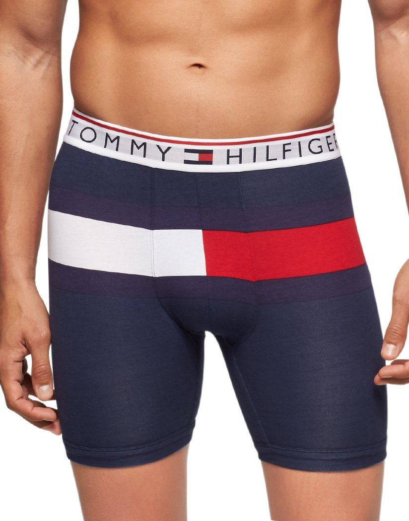 Tommy BOLD COTTON CLASSIC BOXER BRIEF Men's DARK NAVY – Moesports