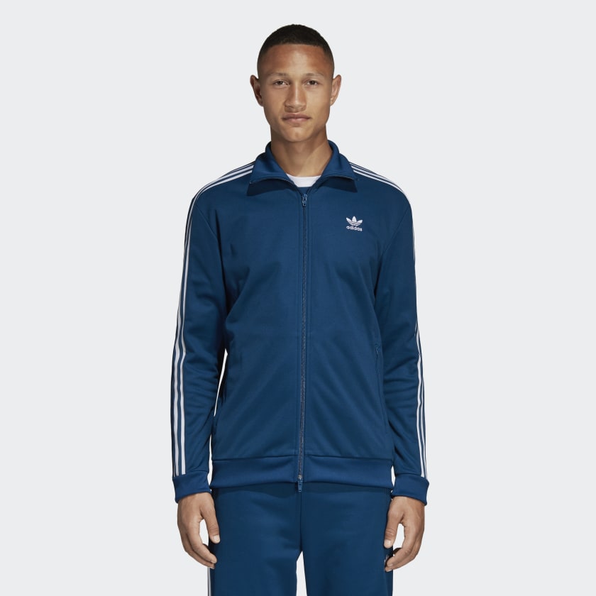 blue and gold adidas tracksuit