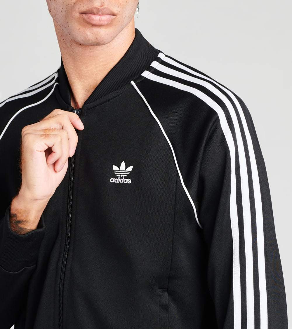 servet Motiveren Van hen Adidas Originals - SST TT TRACKSUIT Men's - BLACK WHITE – Moesports