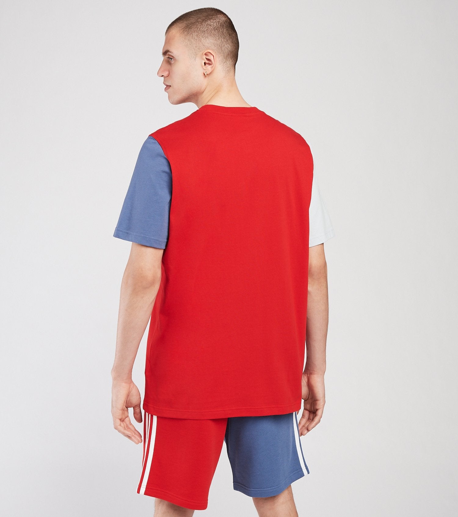 Adidas Original 3-TREFOIL T-SHIRT TEE Men's RED – Moesports