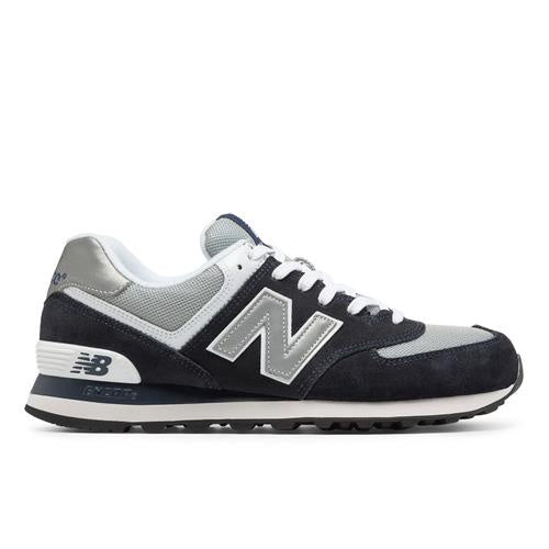 new balance 574 navy white