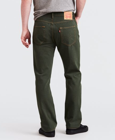 olive green levi's