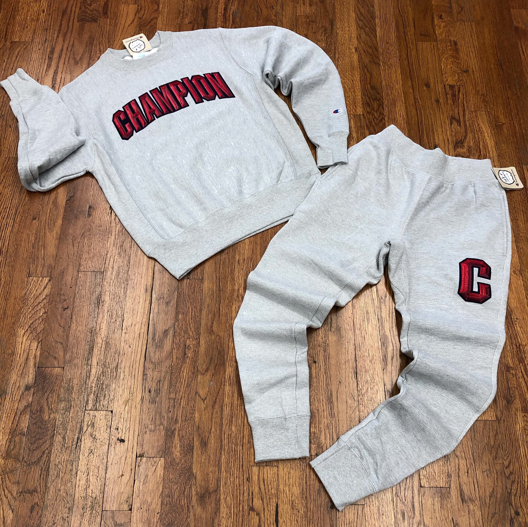 champion men sweat suit