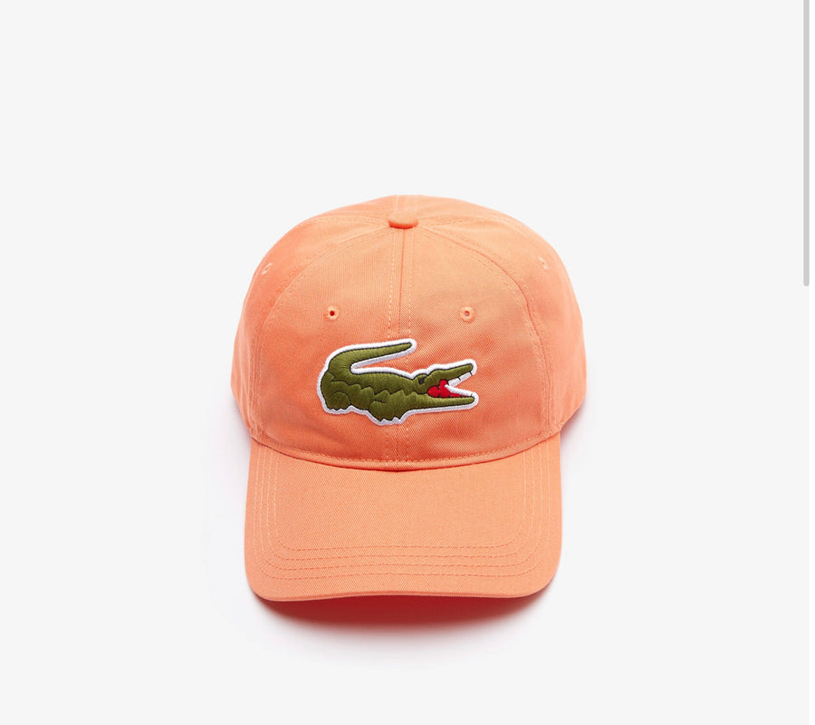 lacoste orange hat