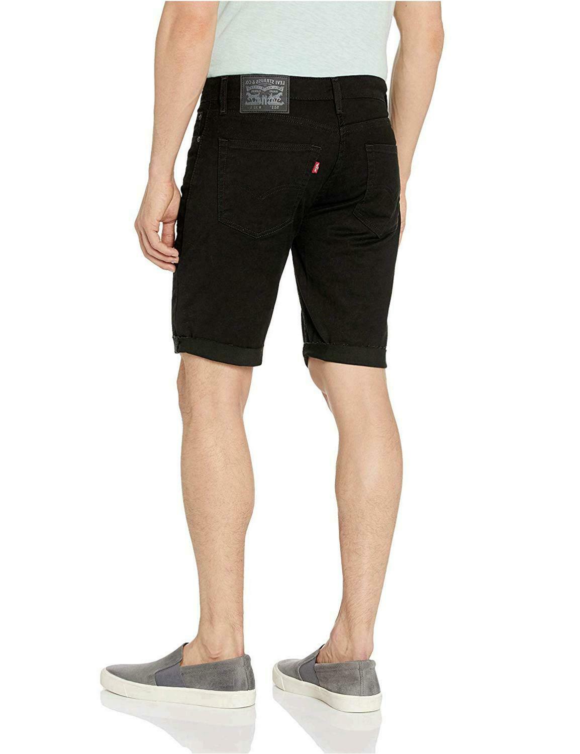 Levis Strauss & Co 511 SLIM JEANS SHORTS Men's - JET BLACK – Moesports