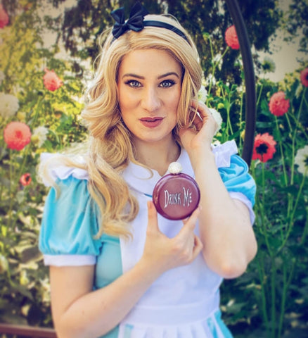 Alice in Wonderland flask