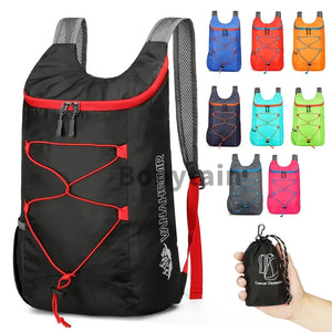 Outdoor Packable Backpack Large-capacity Foldable Camping Backpack Anti-splash Travel Hiking Daypack Sports Bag for Men Women - iDealsHunt