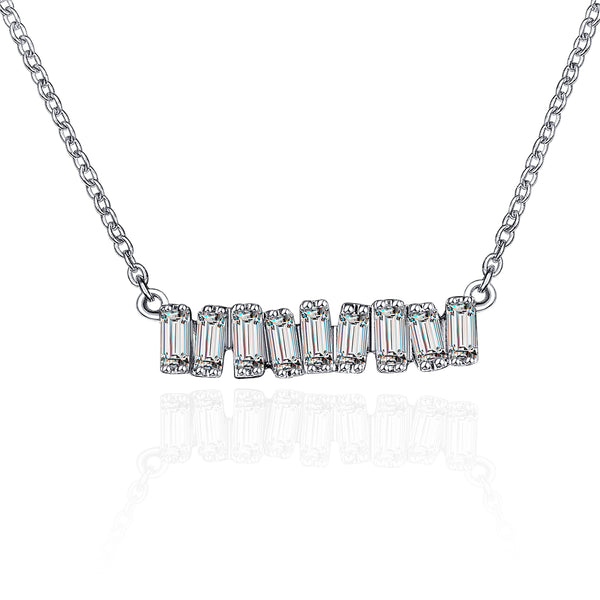 Love Diamond Small Bar Necklace - Rose Gold – Hestia Jewels
