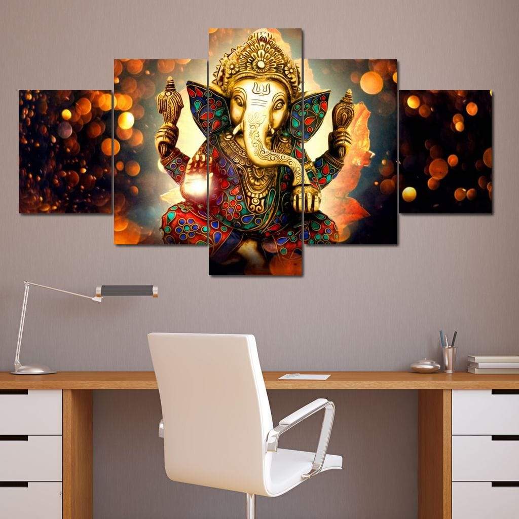The Hindu God Ganesh Limited Edition Wall Art Nichecanvas