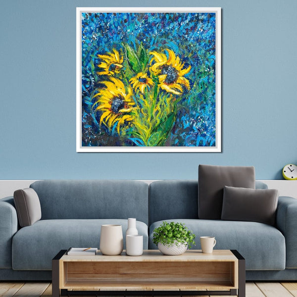 Cosmic Sunflowers - Chiara Magni | NicheCanvas